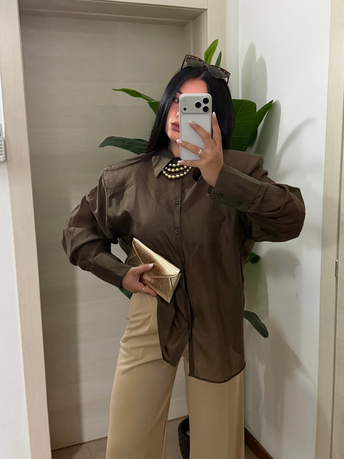 CAMICIA VELATA