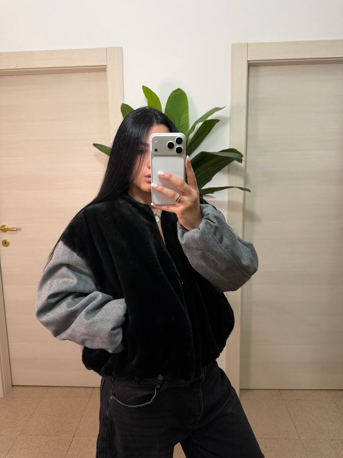 BOMBER ECOFUR