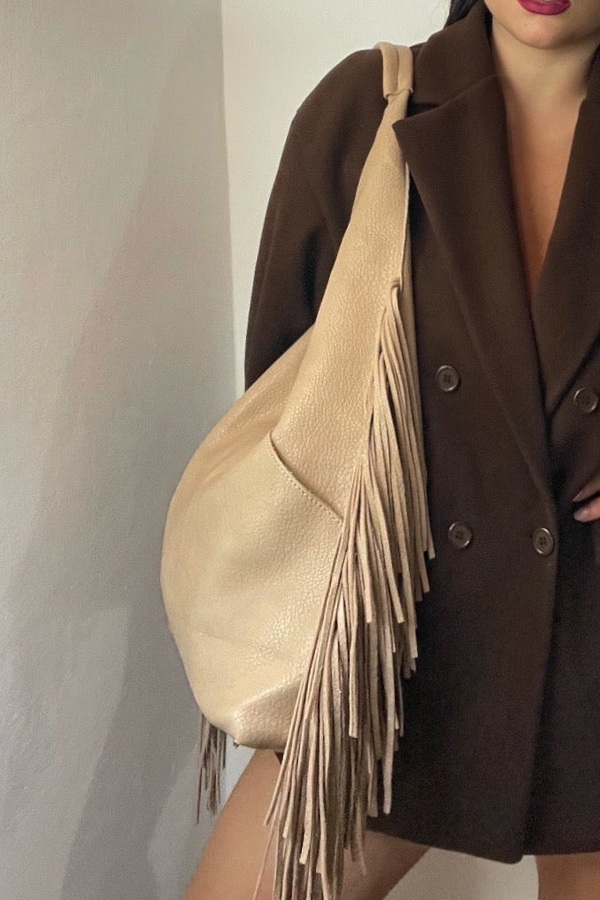 Borsa con frange