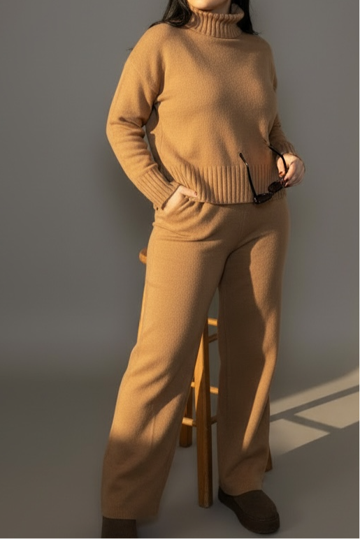 SET IN LANA COLLO ALTO