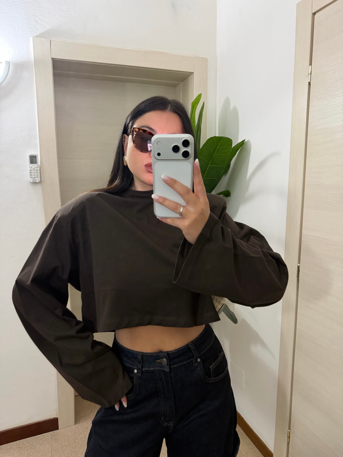 MAGLIA CROP SELENE