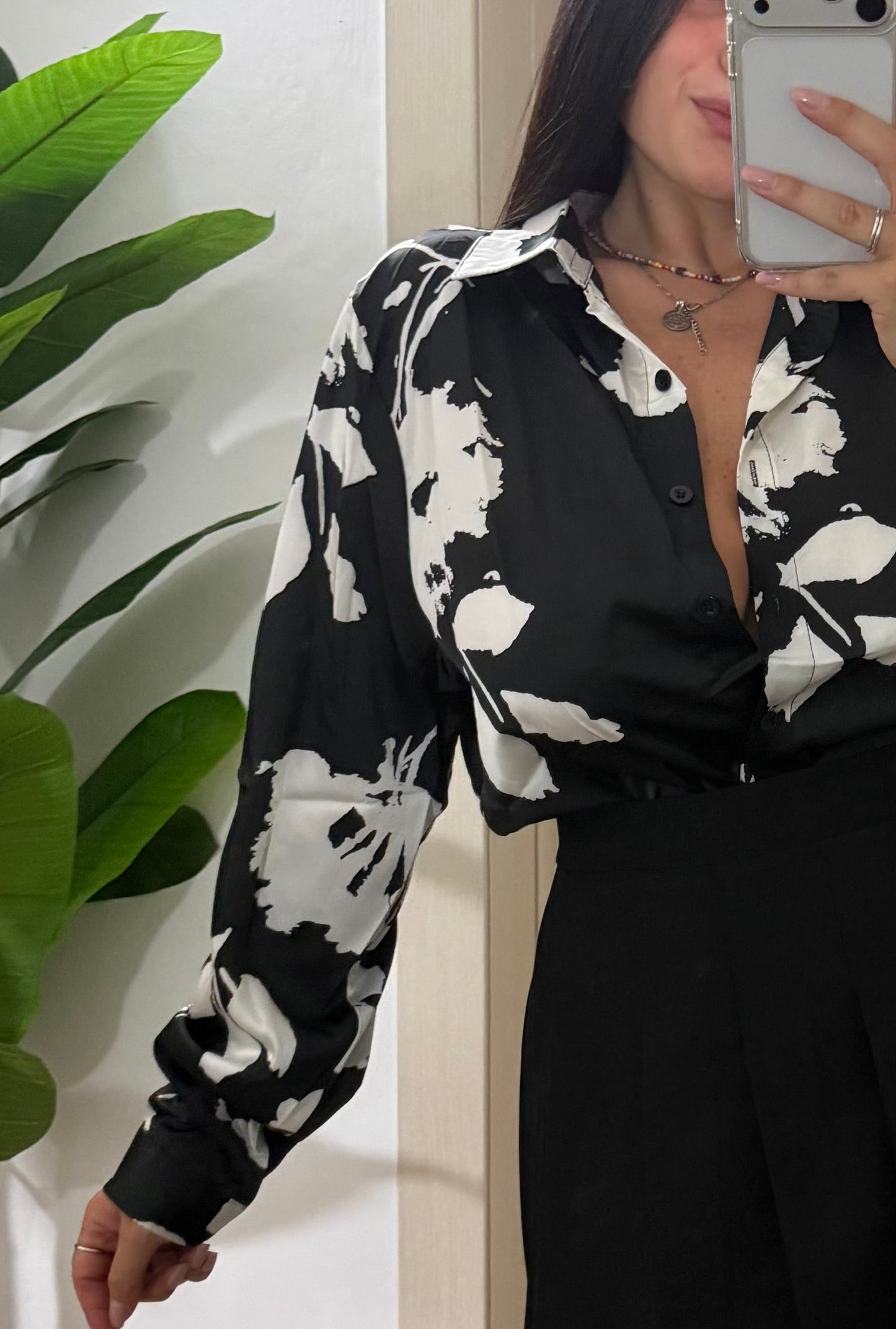 CAMICIA BICOLOR ELEGANTE