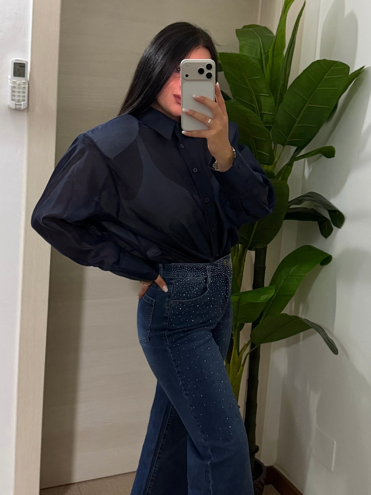 CAMICIA VELATA