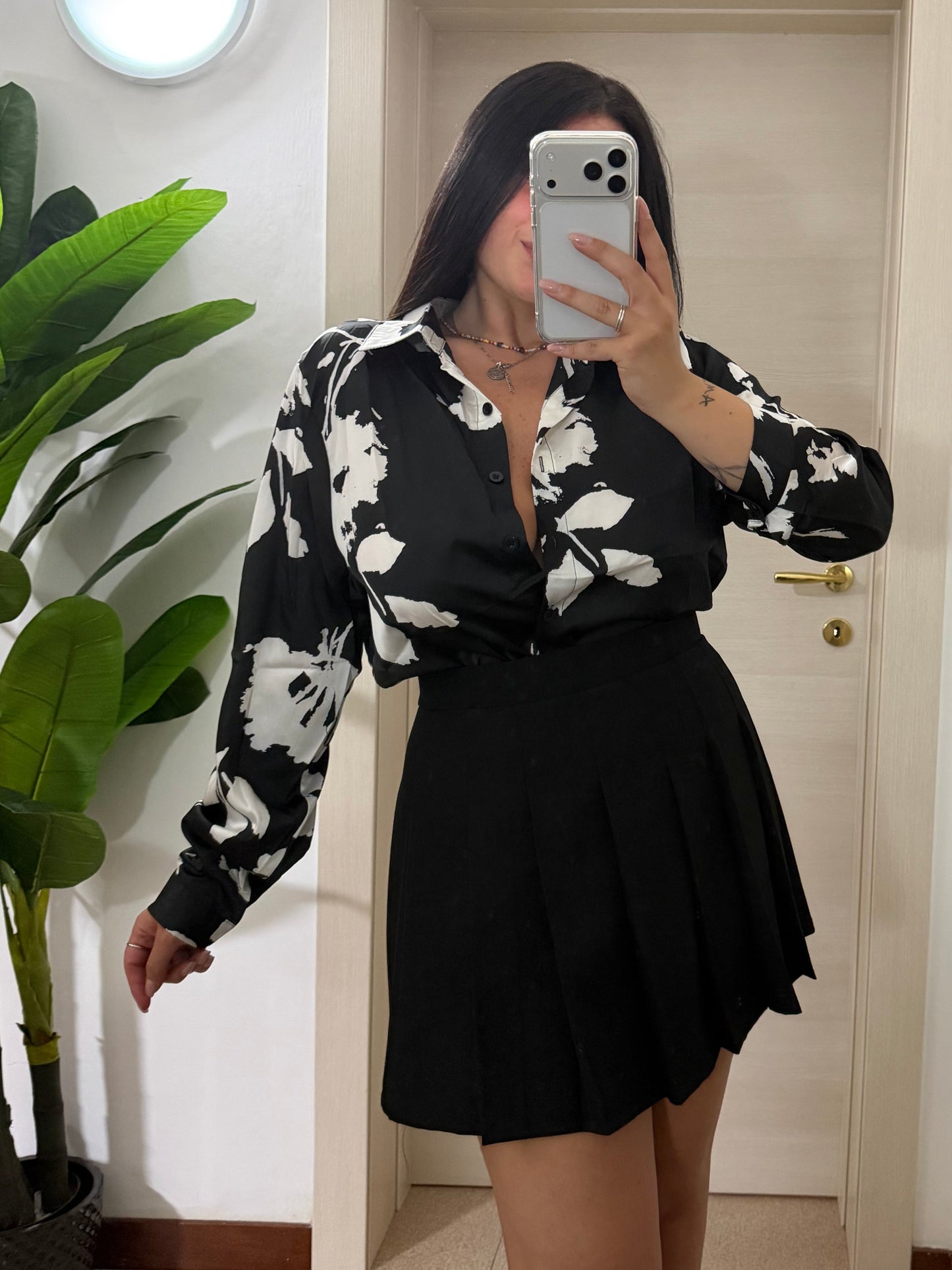 CAMICIA BICOLOR ELEGANTE