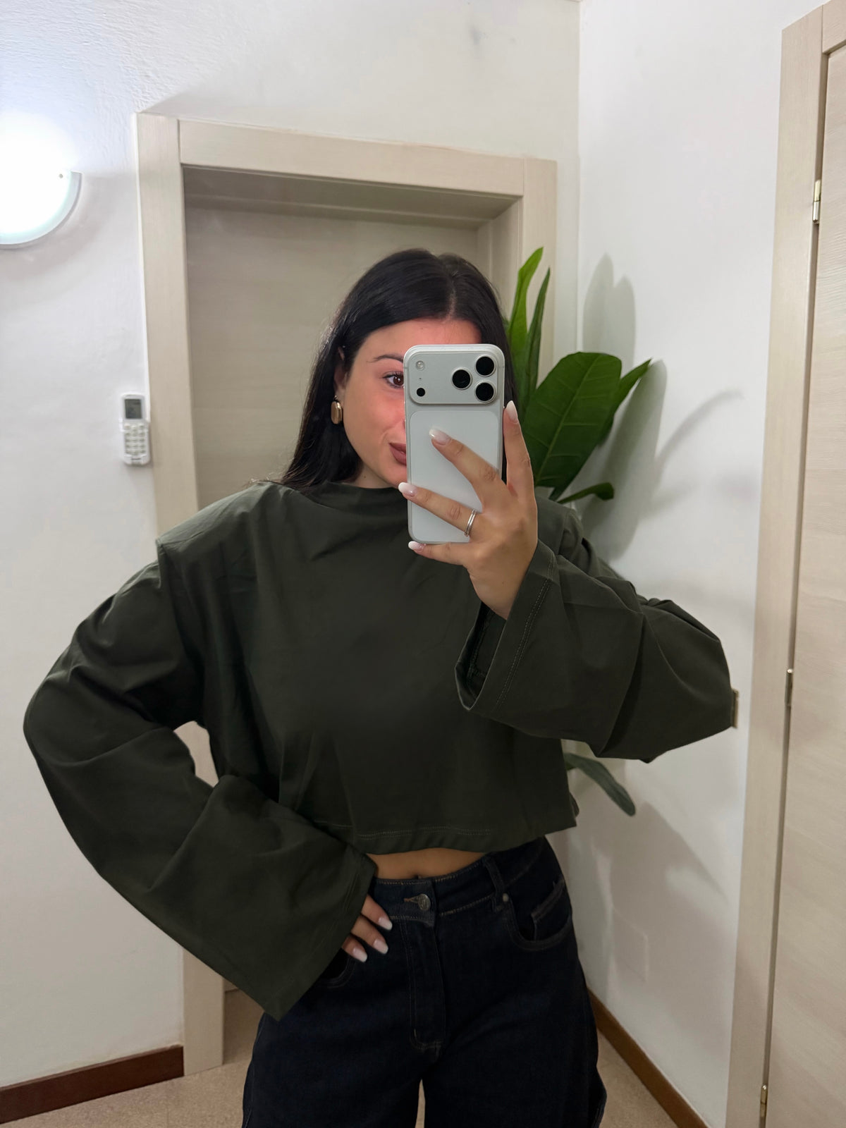 MAGLIA CROP SELENE
