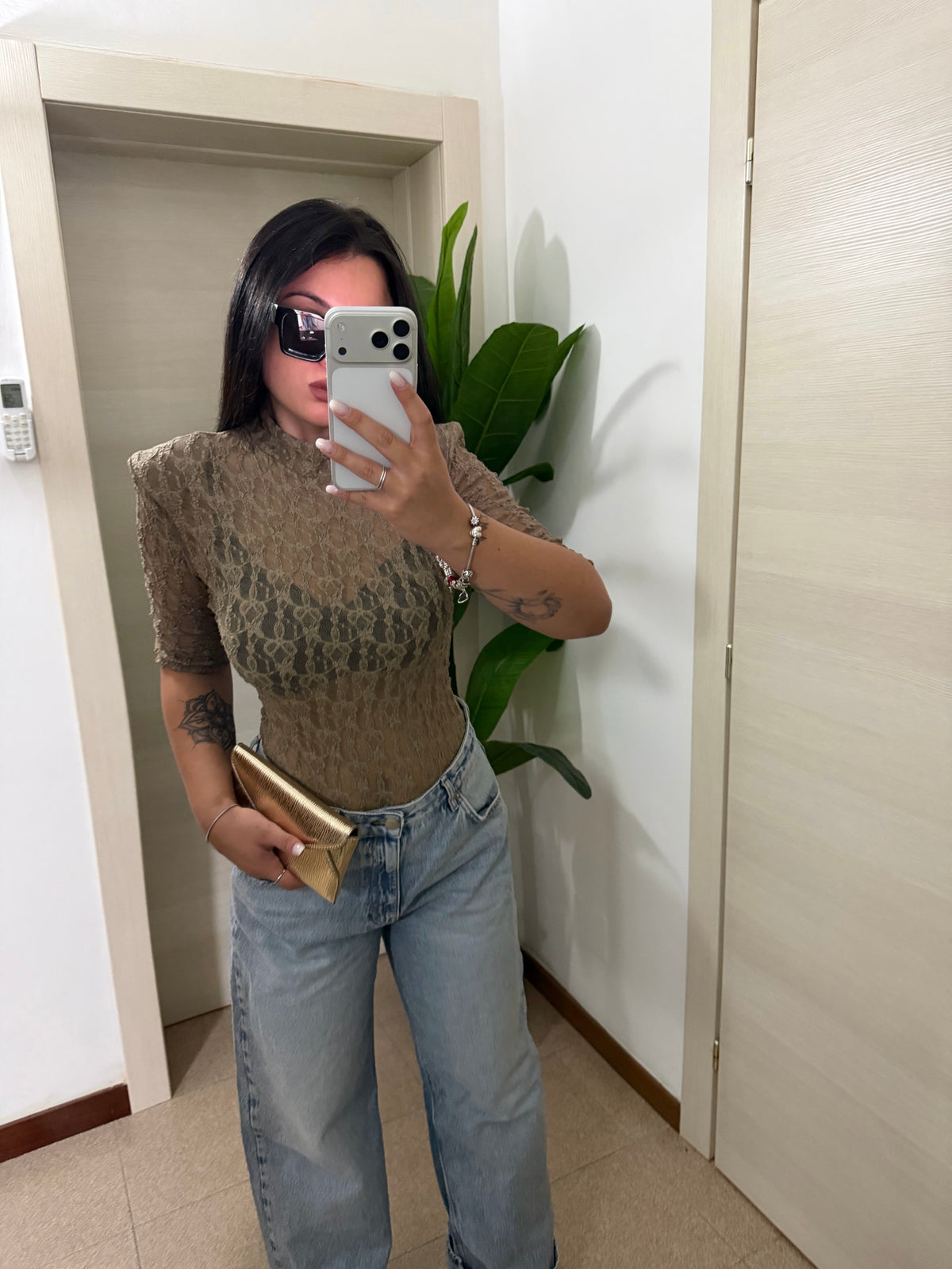 BODY VELATO MEZZA MANICA
