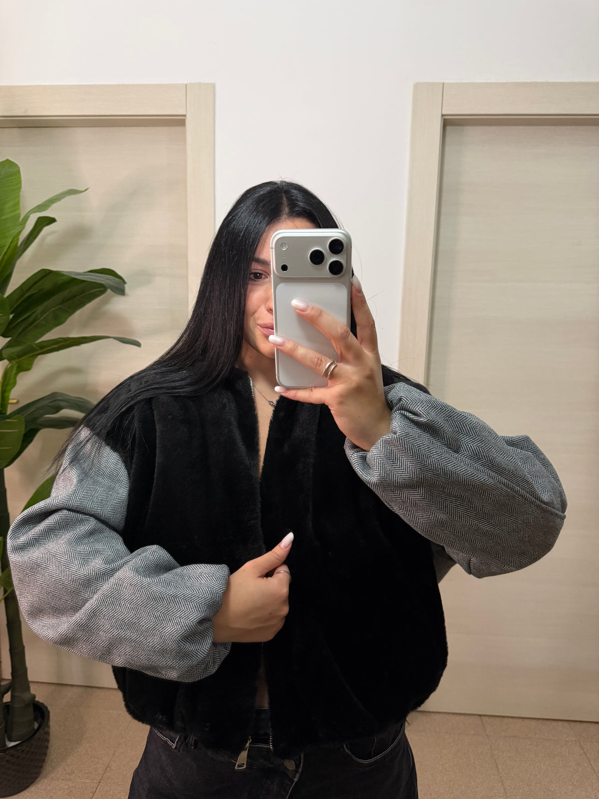 BOMBER ECOFUR