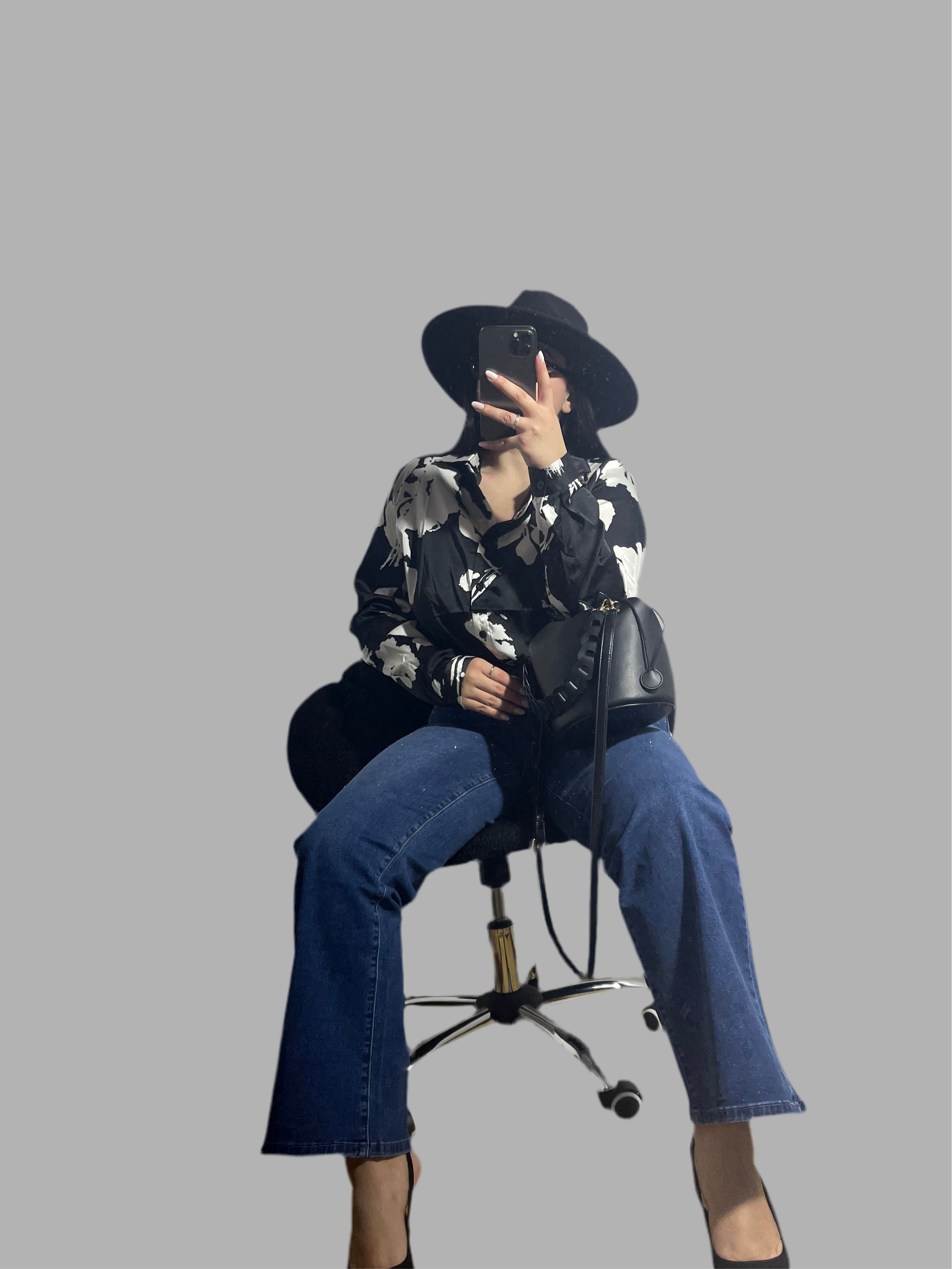 CAMICIA BICOLOR ELEGANTE