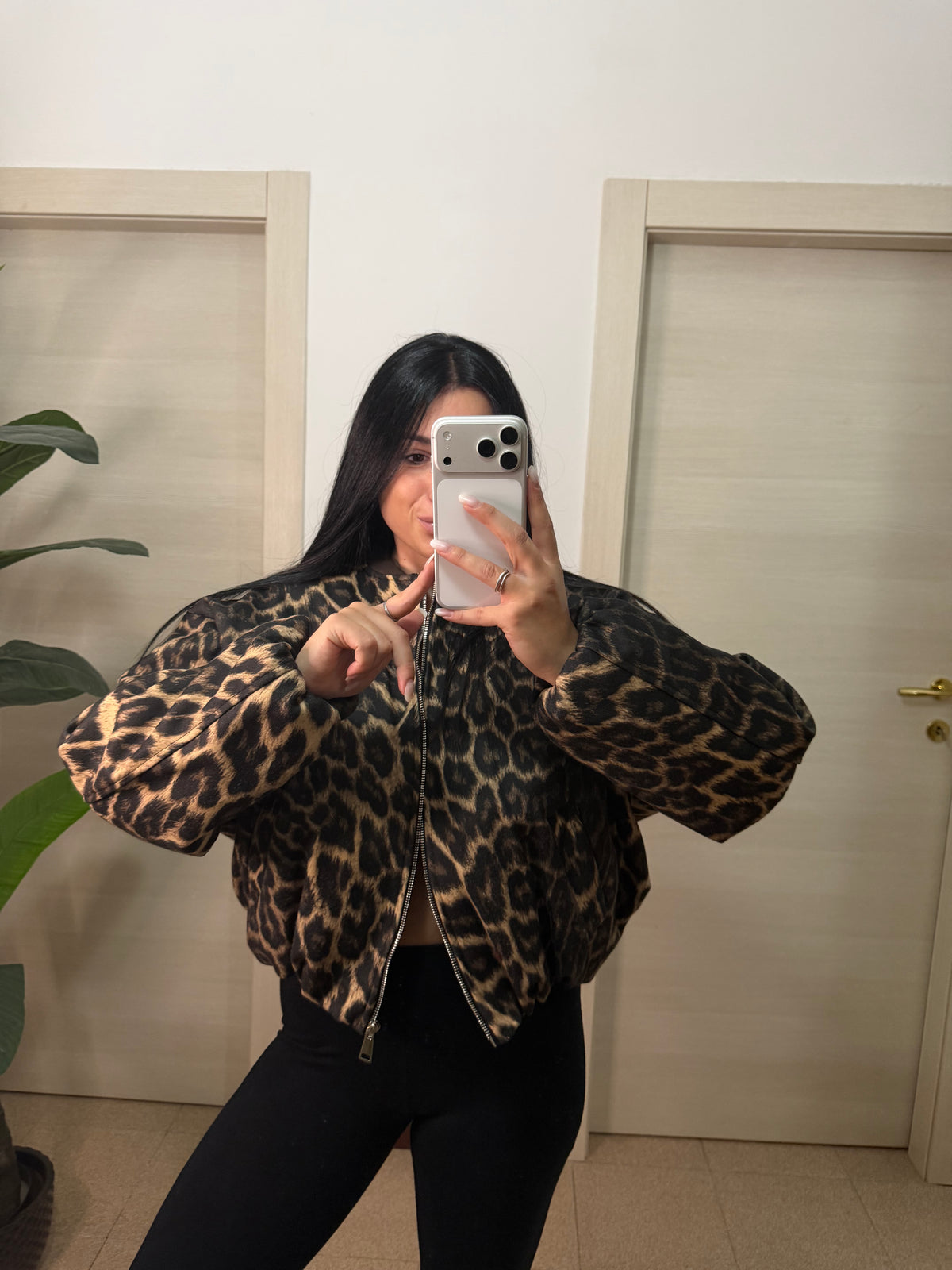 BOMBER ANIMALIER