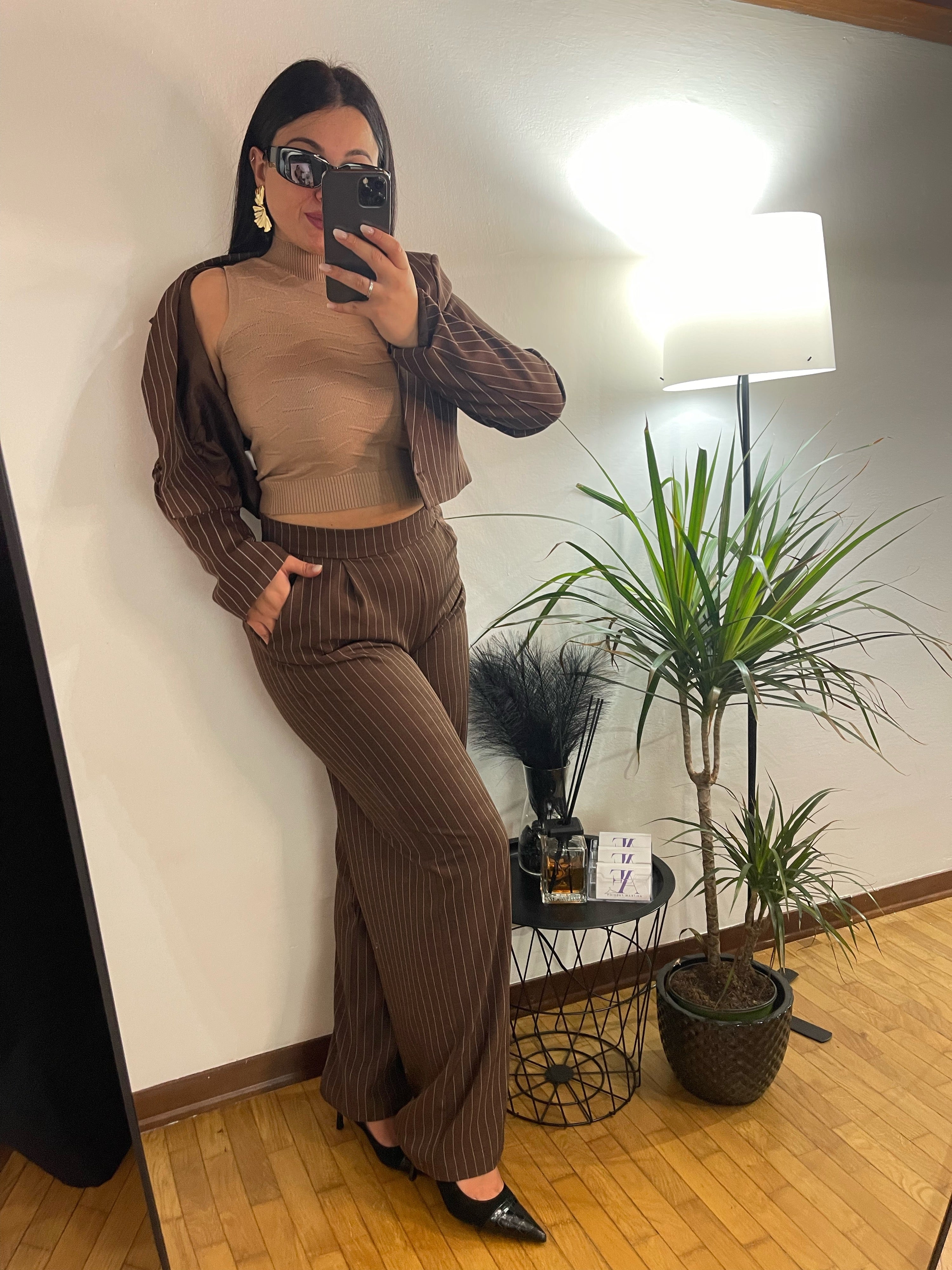 Tailleur Gessato