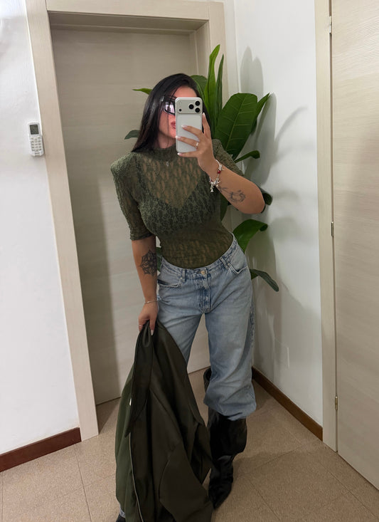BODY VELATO MEZZA MANICA