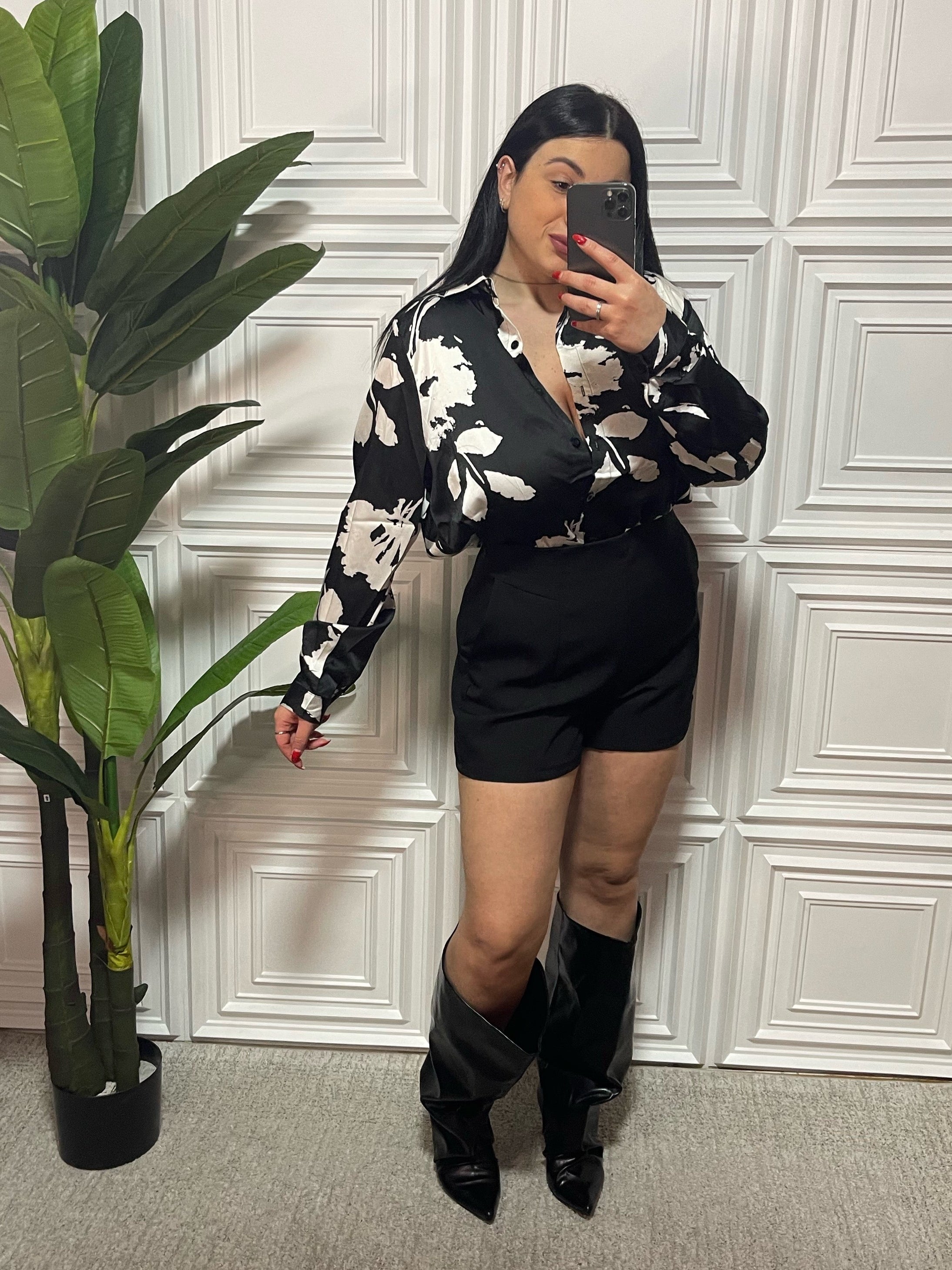 CAMICIA BICOLOR ELEGANTE