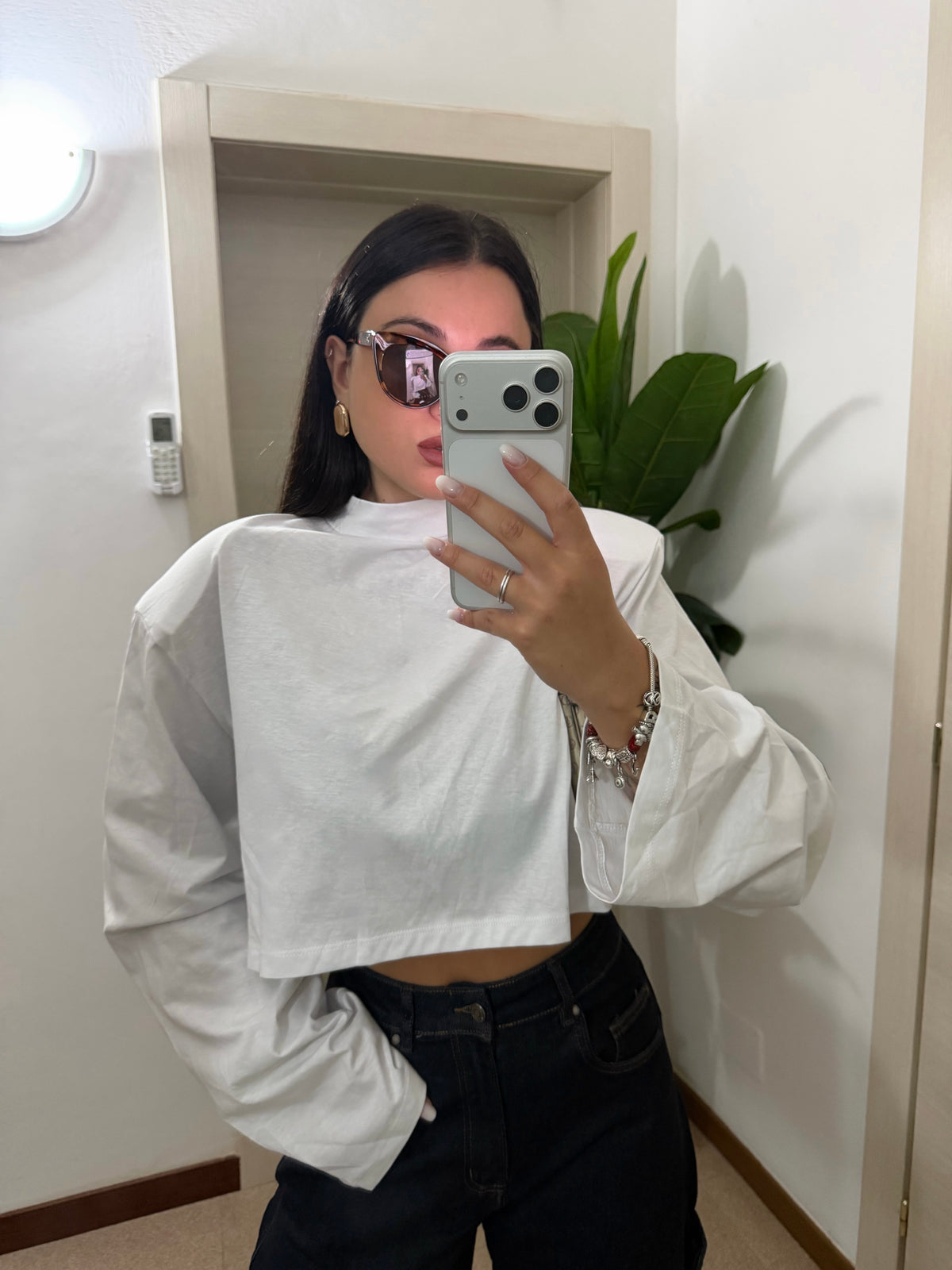 MAGLIA CROP SELENE