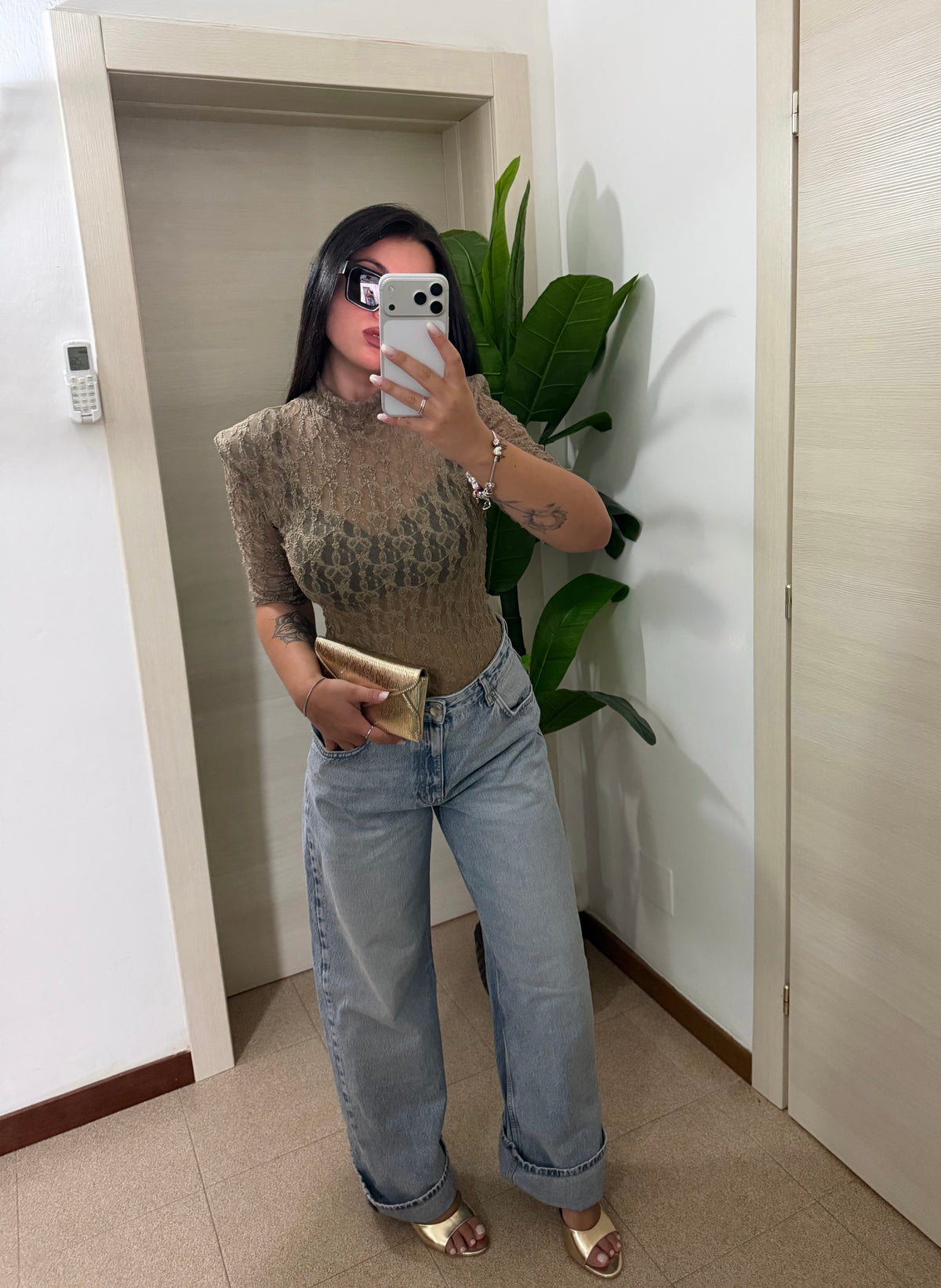 BODY VELATO MEZZA MANICA