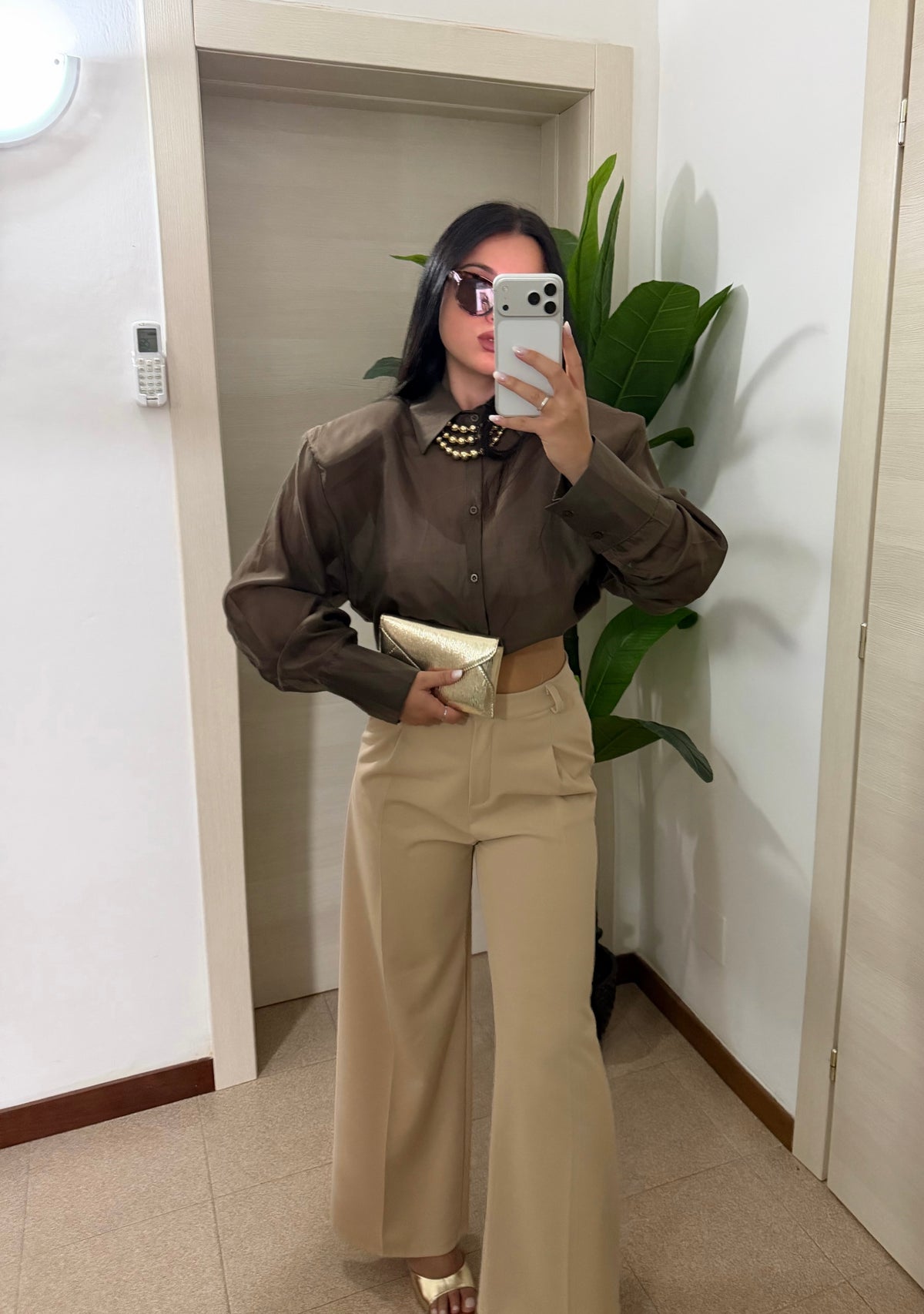 CAMICIA VELATA