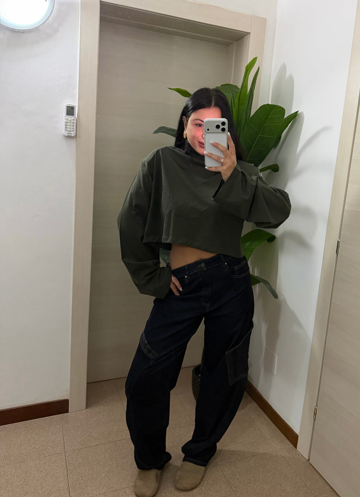MAGLIA CROP SELENE