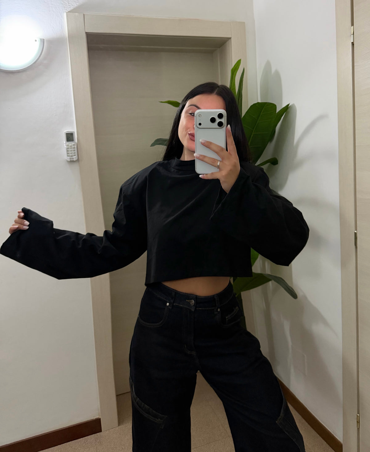 MAGLIA CROP SELENE